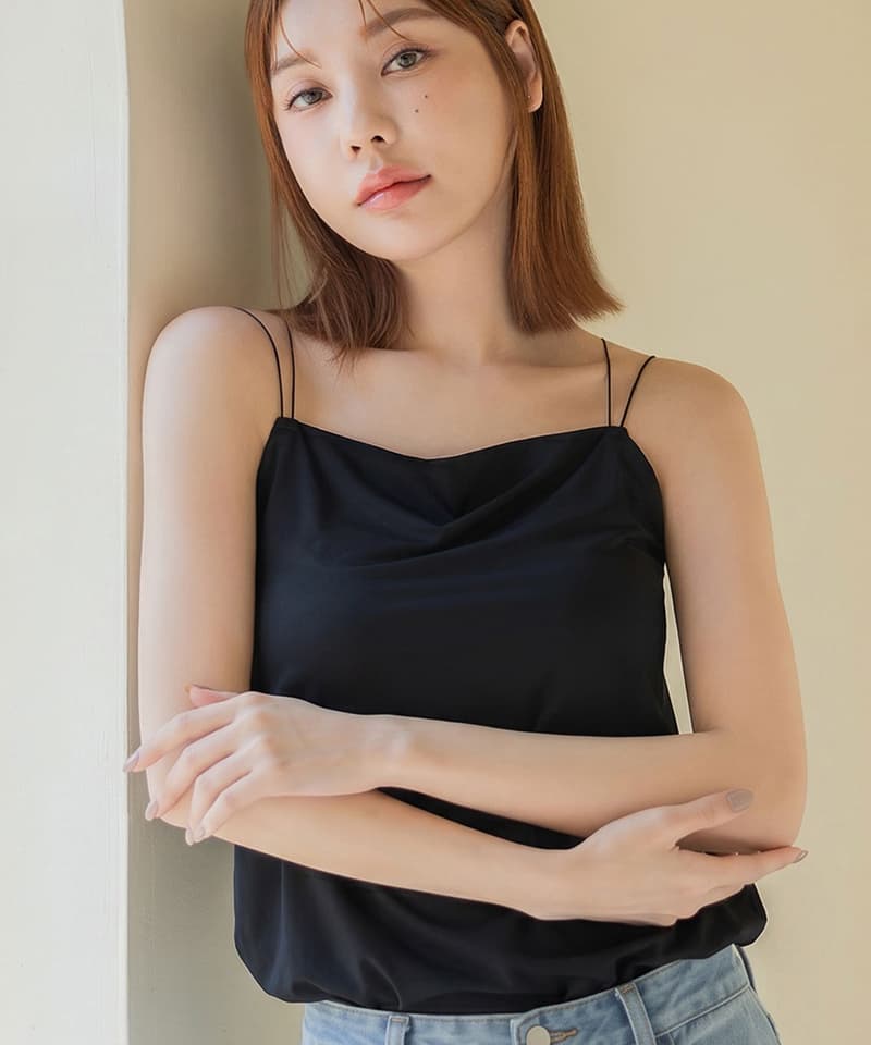 細ストラップ ブラトップ《BRAmone Fashion Glamorous》