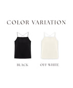 細ストラップ ブラトップ《BRAmone Fashion Glamorous》