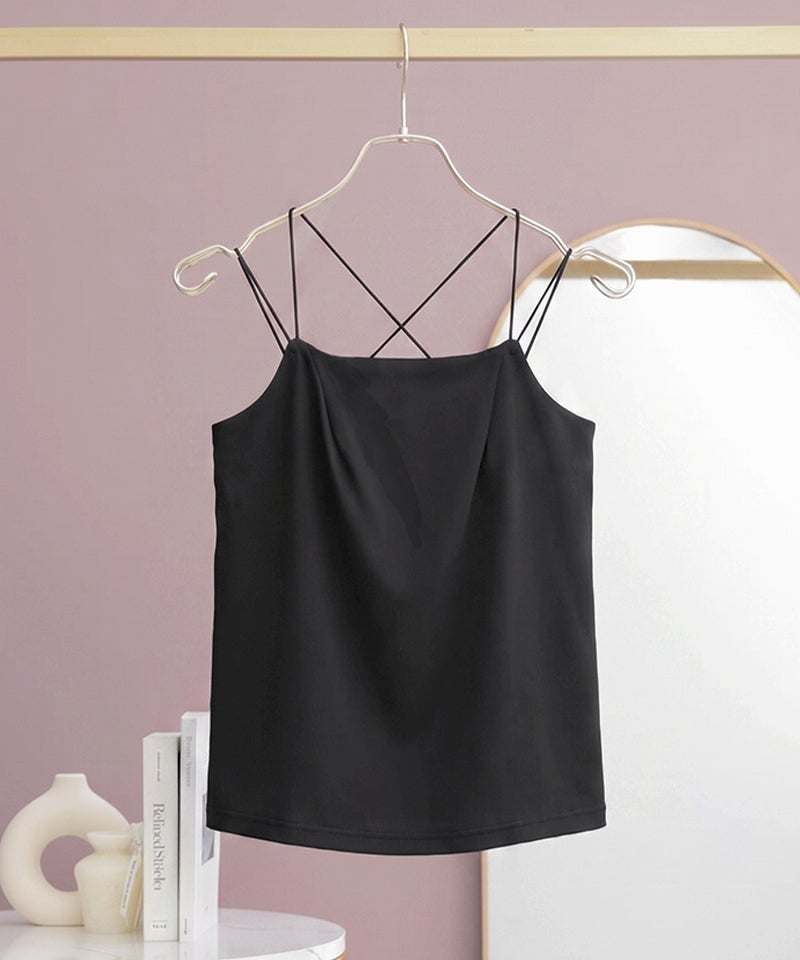 細ストラップ ブラトップ《BRAmone Fashion Glamorous》