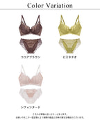 【NEW】《Brajelly》フロリアレースブラ＆ショーツ