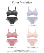 【NEW】《ぷにぷにブラ》ドレープグレースブラ＆ショーツ