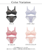 【NEW】《ぷにぷにブラ》ドレープグレースブラ＆ショーツ