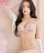 《Leene》コスモスレースブラ＆ショーツ
