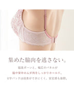 《Leene》コスモスレースブラ＆ショーツ