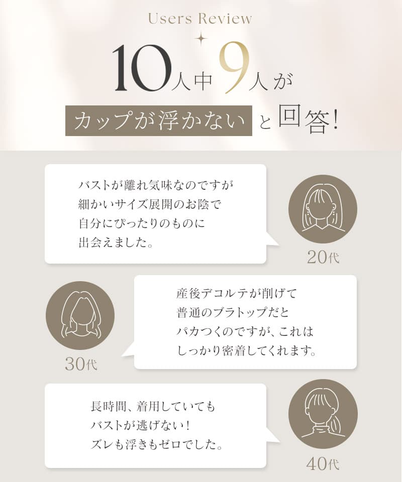 カップ付きリブタンクトップ《BRAmone Basic Volume+》