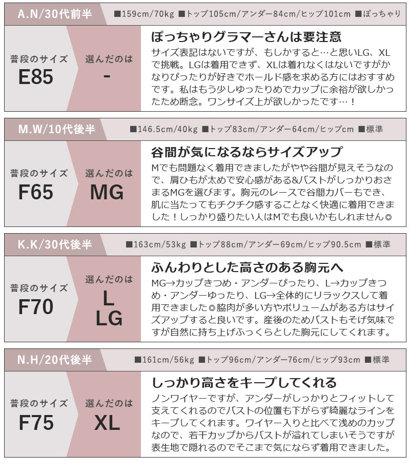リブレースブラトップ《BRAmone Basic Natural》