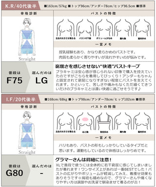 リブブラトップ 浅V型 3WAYストラップ《BRAmone Basic Natural》