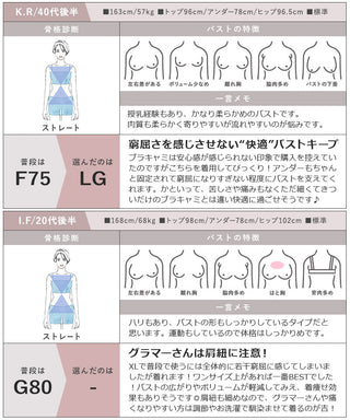 リブブラトップ 胸元カバー型《BRAmone Basic Natural》