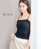 【今季限定カラー追加】3WAYシャーリングブラトップ《BRAmone Fashion Glamorous》