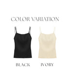 リブツインストラップブラトップ《BRAmone Fashion Glamorous》