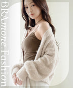 リブツインストラップブラトップ《BRAmone Fashion Glamorous》