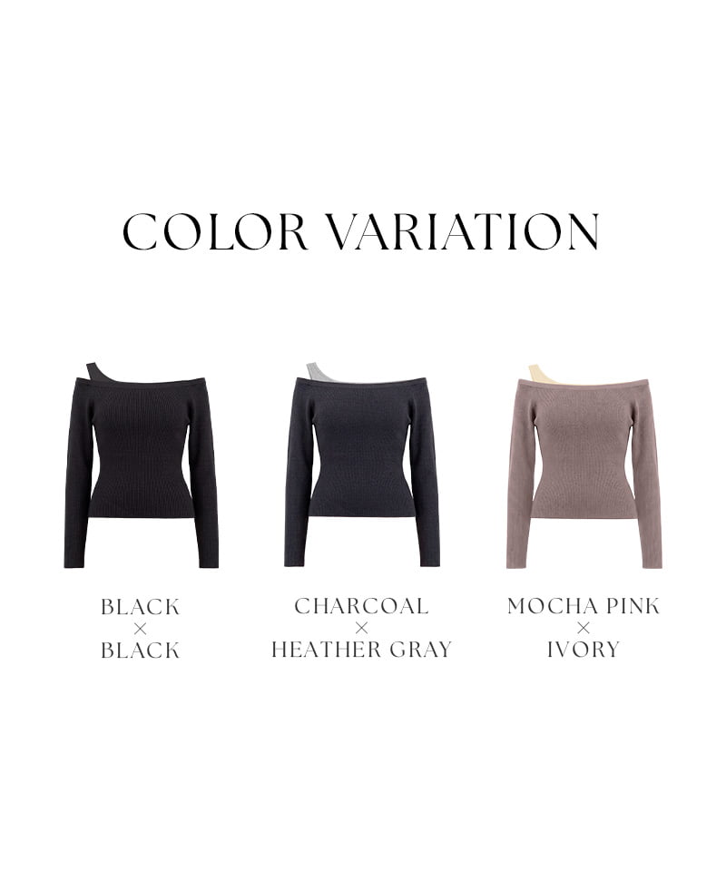 【オフィシャル・店舗限定】カップ付きレイヤードアシメトップス《BRAmone Fashion Easy》