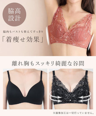 《24H使えるナイトブラ》ソフィアレースブラ＆ショーツ