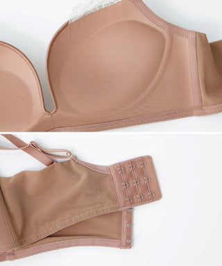 《モーニングルーティンブラ》スムースタッチブラ＆ショーツ